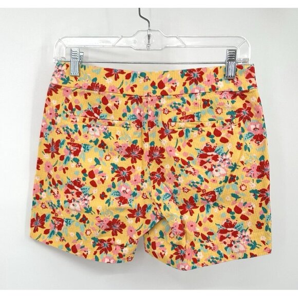 J CREW shorts bermuda walking cotton floral preppy pockets casual spring 00 - Picture 4 of 7